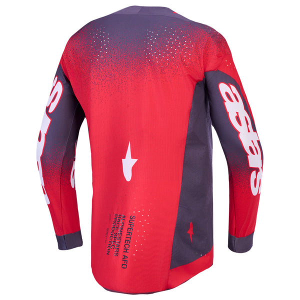 Alpinestars - 2027 Supertech Hiten AFD Greystone/Red/Lilac MX Combo