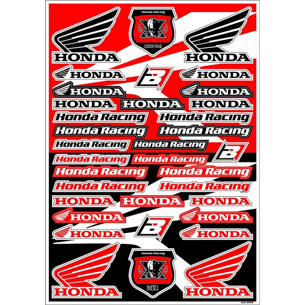 Blackbird - Universal Honda Logo Sticker Sheet