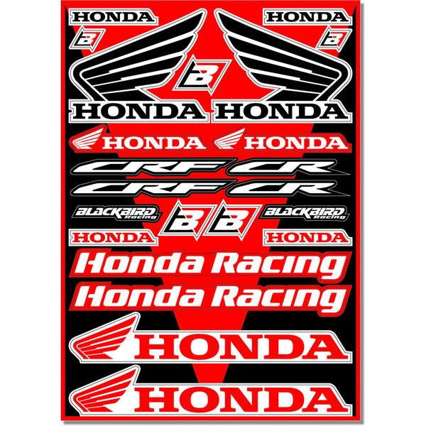 Blackbird - Universal Honda CRF Sticker Sheet