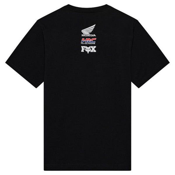 Fox - Honda Midweight Black Tee