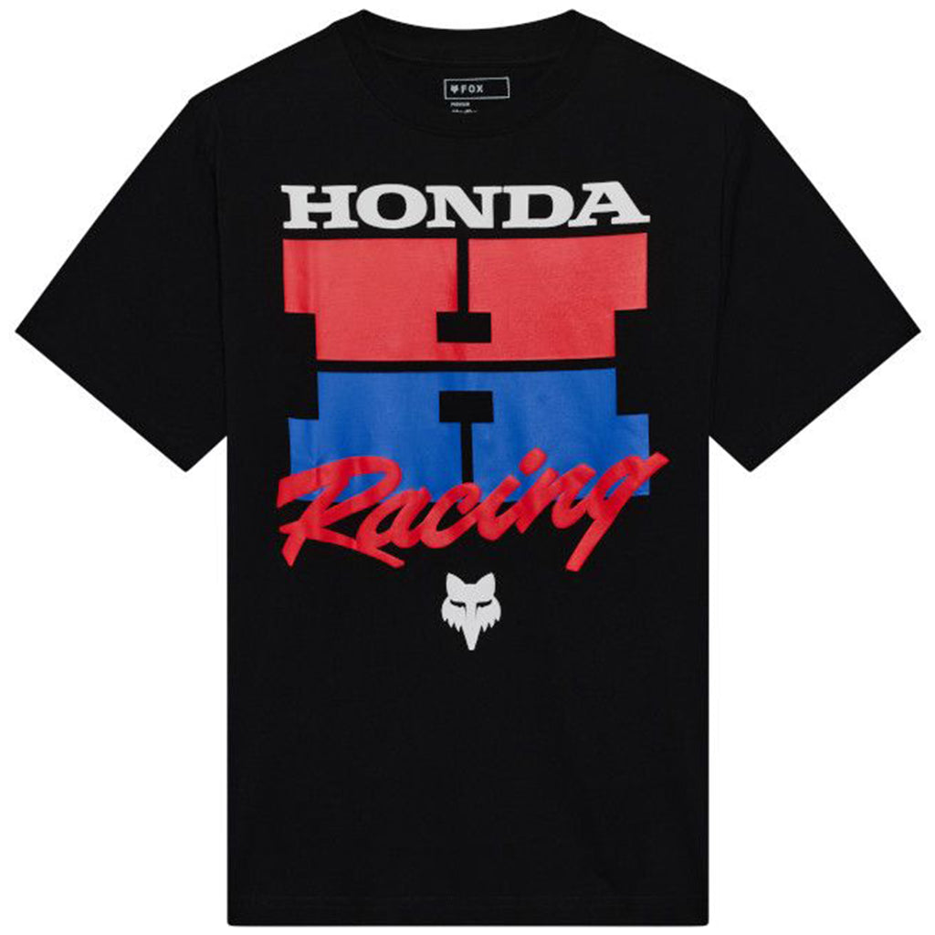 Fox - Honda Midweight Black Tee