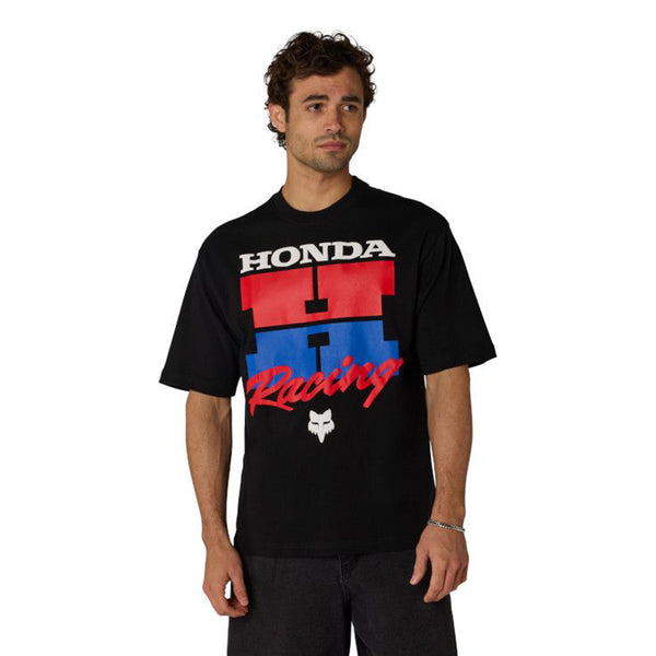 Fox - Honda Midweight Black Tee