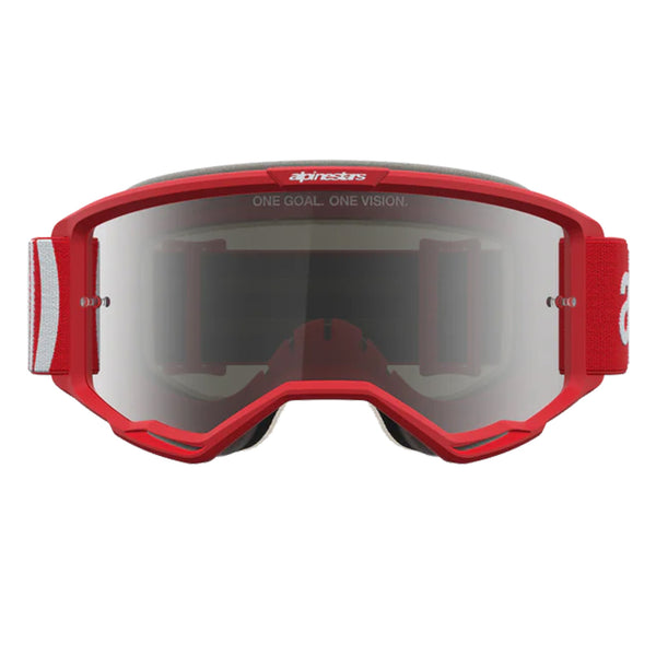 Alpinestars - Vision 5 Hone Red/White Mirror Lens Goggle