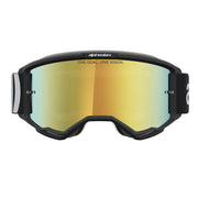 Alpinestars - Vision 5 Hone Black/White Mirror Lens Goggle