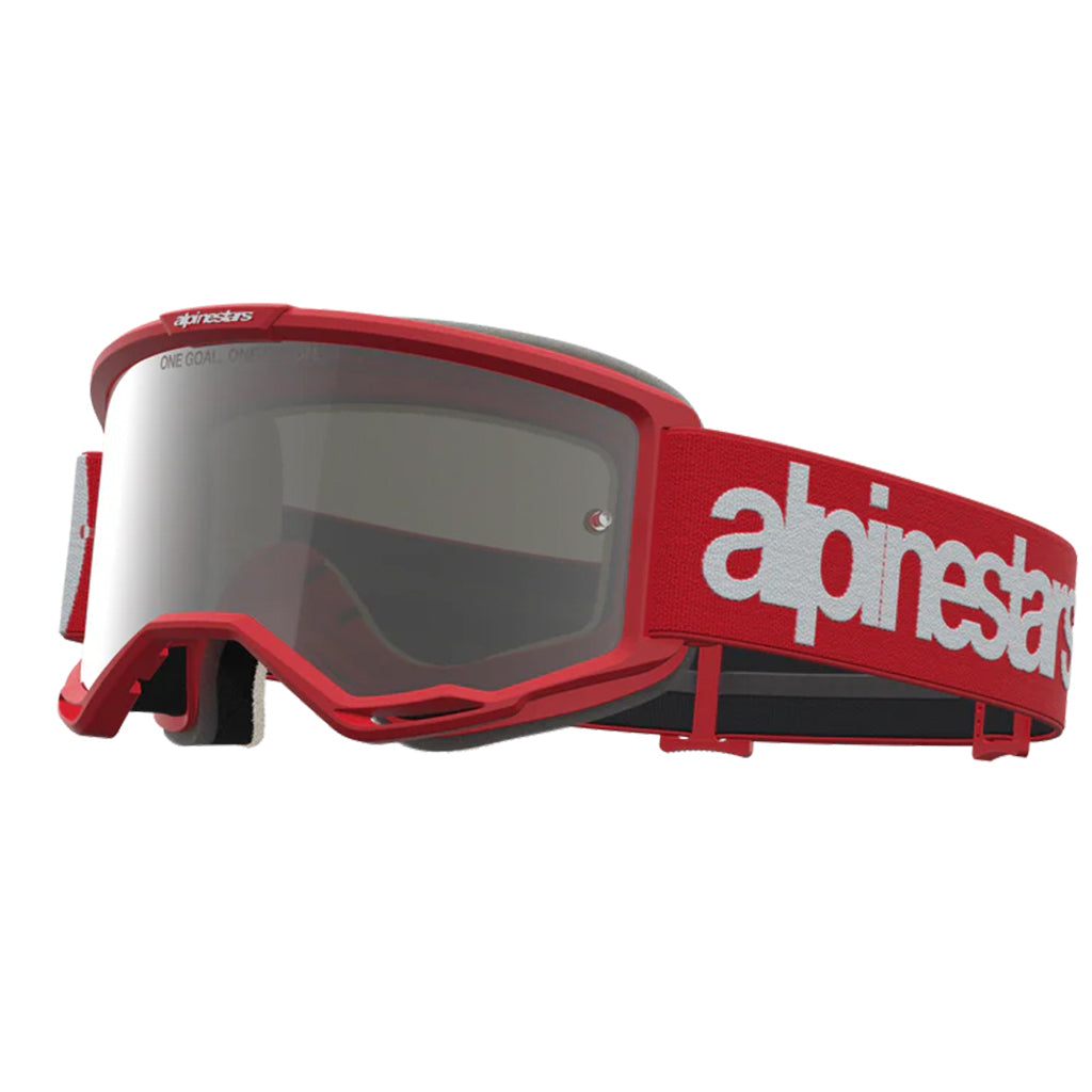 Alpinestars - Vision 5 Hone Red/White Mirror Lens Goggle