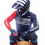 Fasthouse - 2026 Grindhouse Hudson Blue/Red MX Combo