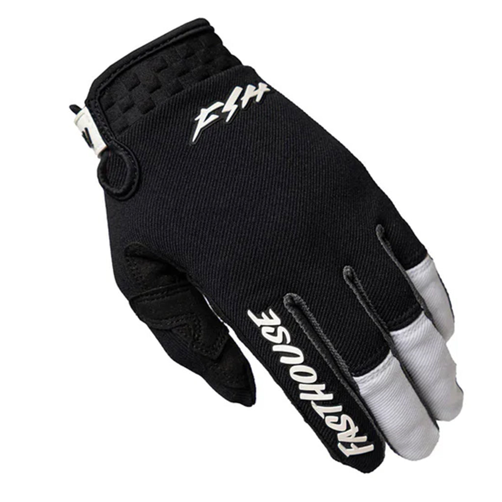 Fasthouse - 2026 Youth Speed Style Hudson Black/White Gloves