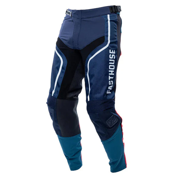 Fasthouse - 2026 Youth Grindhouse Hudson Blue/Red MX Combo