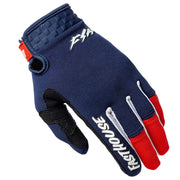 Fasthouse - 2026 Youth Speed Style Hudson Blue/Red Gloves