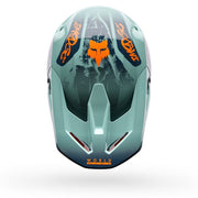 Fox - 2026 V1 Image Print Teal/Orange Helmet