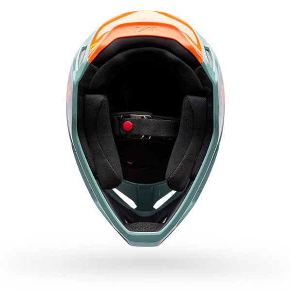 Fox - 2026 V1 Image Print Teal/Orange Helmet