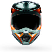 Fox - 2026 V1 Image Print Teal/Orange Helmet