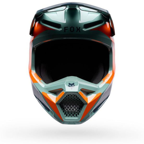 Fox - 2026 V1 Image Print Teal/Orange Helmet