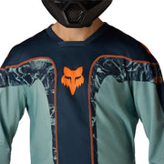 Fox - 2026 180 Image Print Arc Blue/Orange Jersey