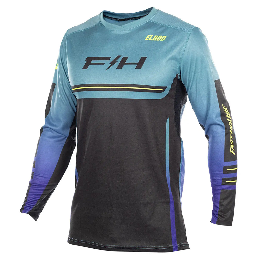 Fasthouse - Elrod React Light Indigo/Black MX Combo