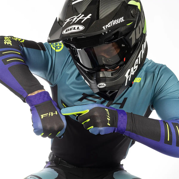 Fasthouse - Vapor React Light Indigo/Black Gloves