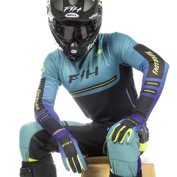 Fasthouse - Elrod React Light Indigo/Black Jersey