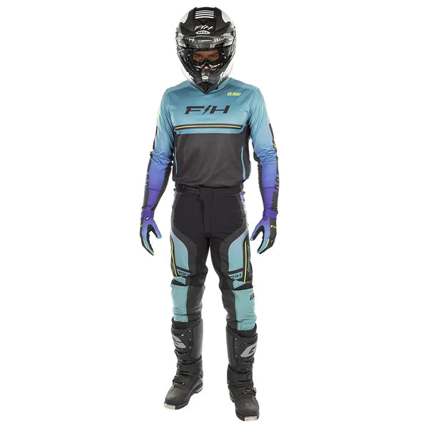 Fasthouse - Elrod React Light Indigo/Black MX Combo