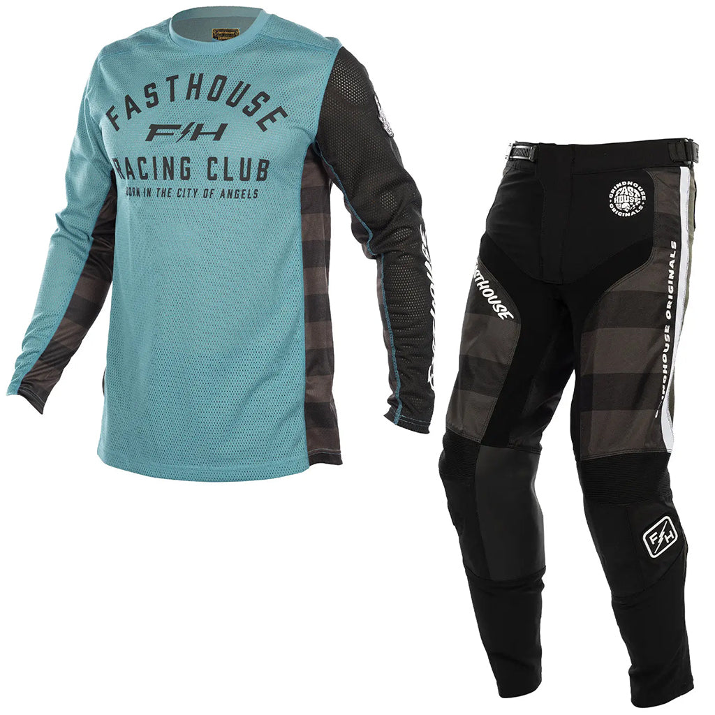 Fasthouse - Grindhouse Air Cooled Club Light Indigo MX Combo