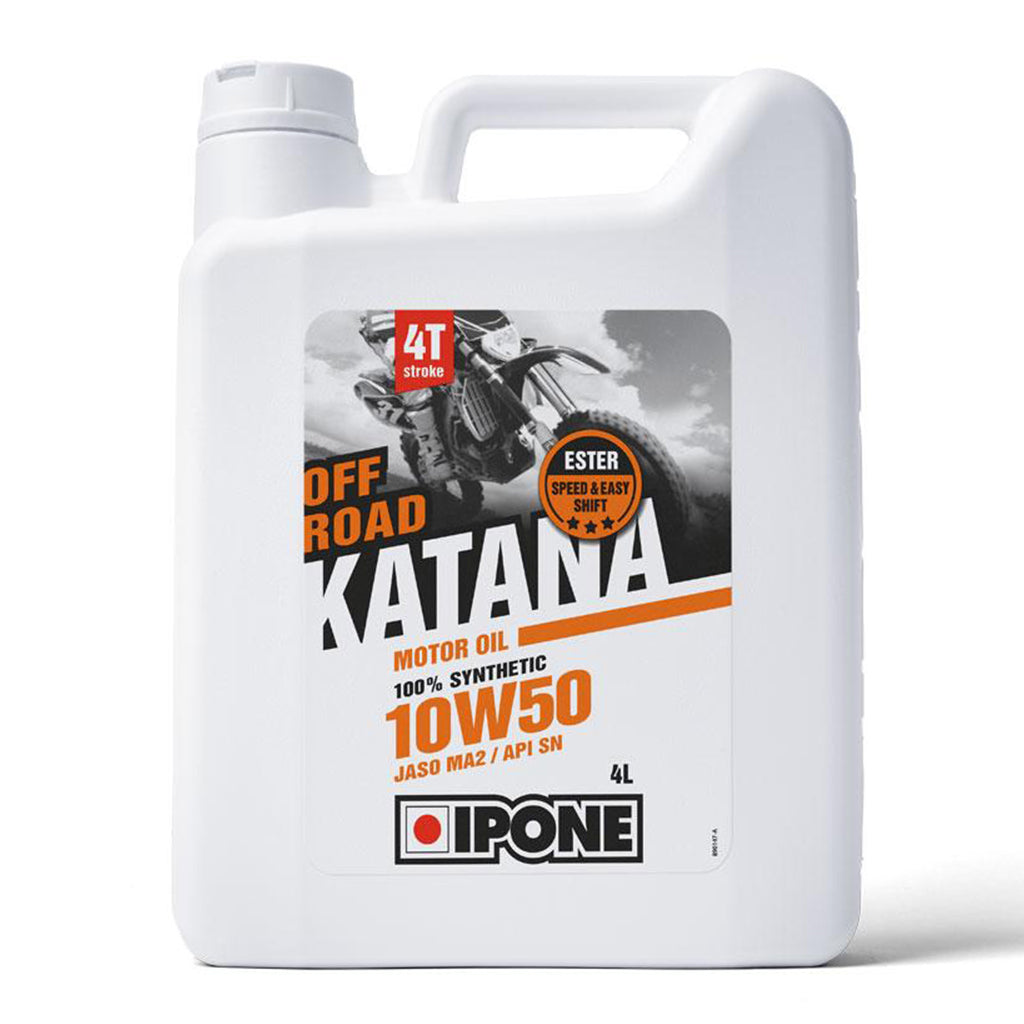 IPONE - Katana Off-Road 10W-50 4T Oil - 4L