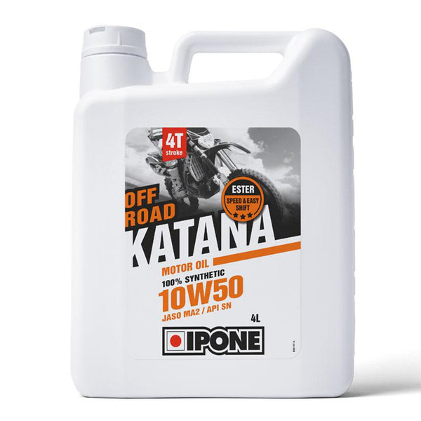 IPONE - Katana Off-Road 10W-50 4T Oil - 4L