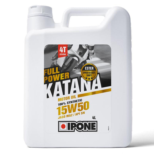 IPONE - Full Power Katana 15W-50 4T Oil - 4L