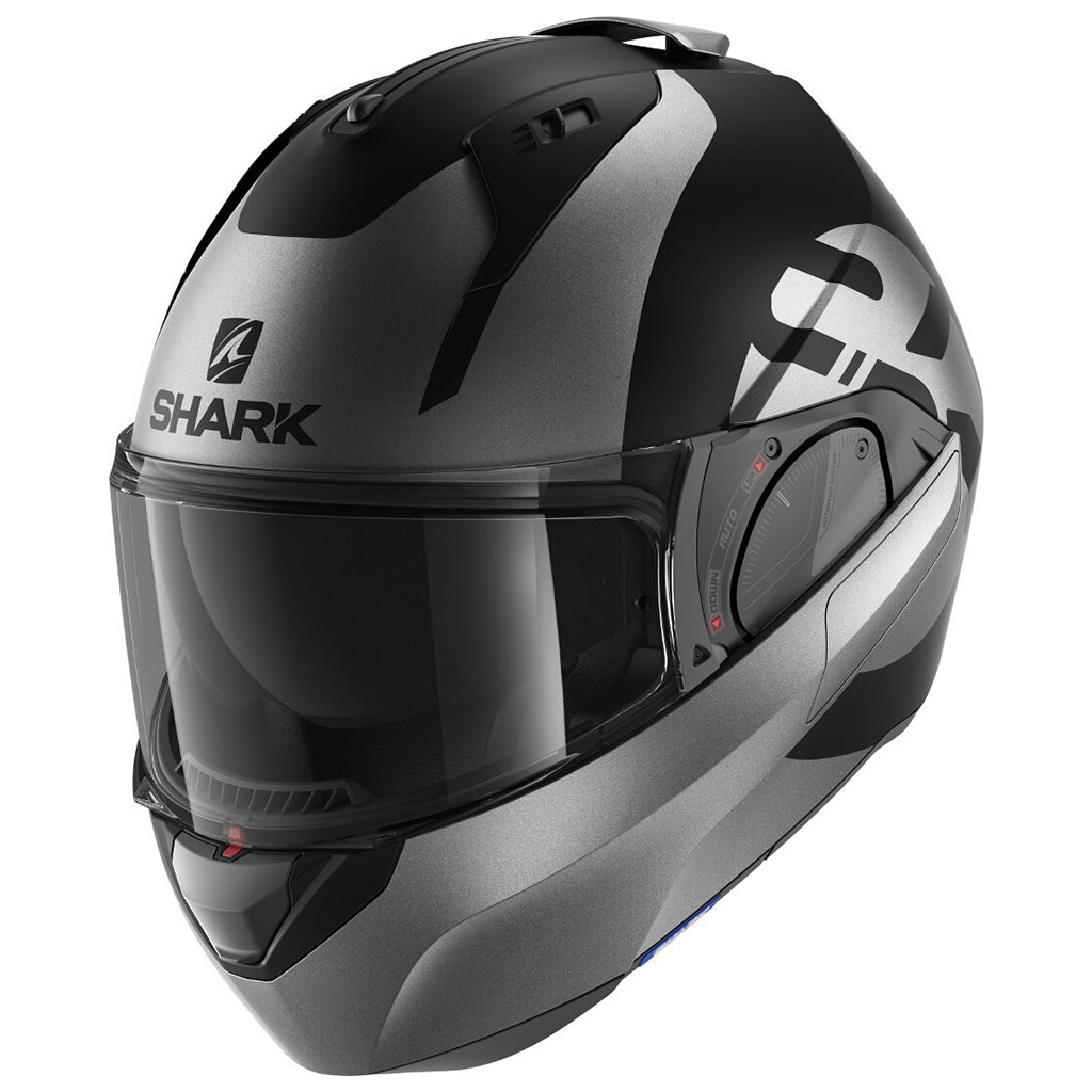 Shark - Evo ES Kedje Matt Black/Anthracite Modular Helmet