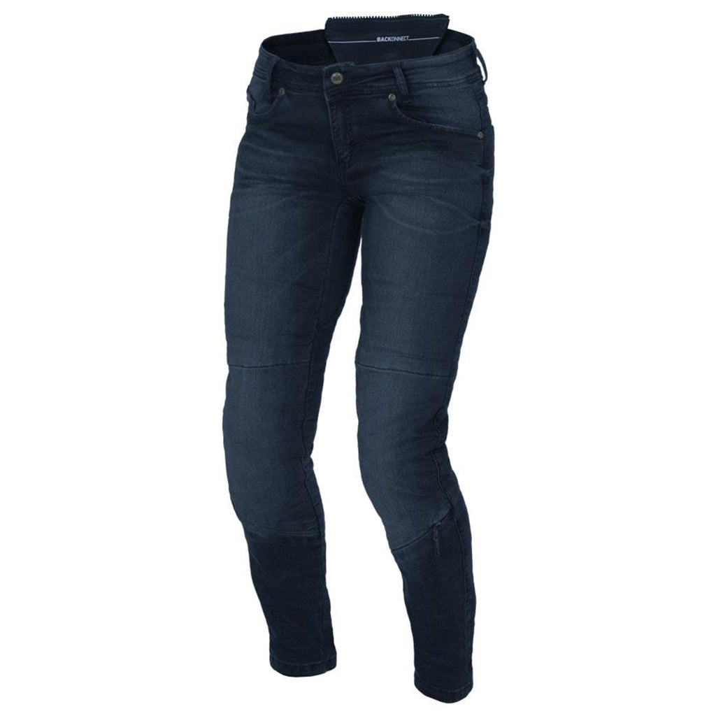 Macna - Jenny Flat Blue Ladies Riding Jeans