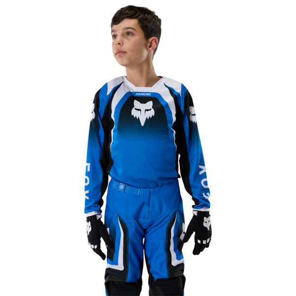 Fox - 2027 Youth 180 Frame Blue Jersey