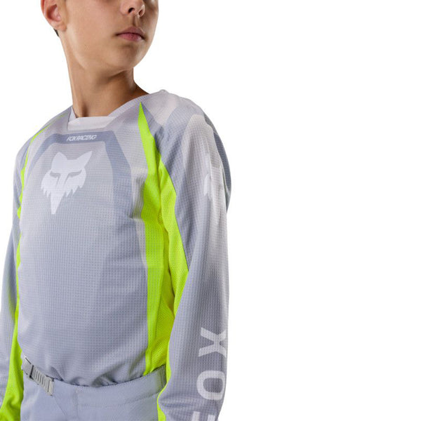 Fox - 2027 Youth 180 Frame Grey/Yellow Jersey
