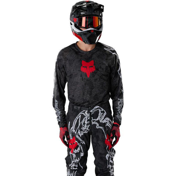 Fox - 2027 180 Abyss Black MX Combo