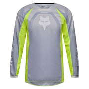 Fox - 2027 Youth 180 Frame Grey/Yellow MX Combo