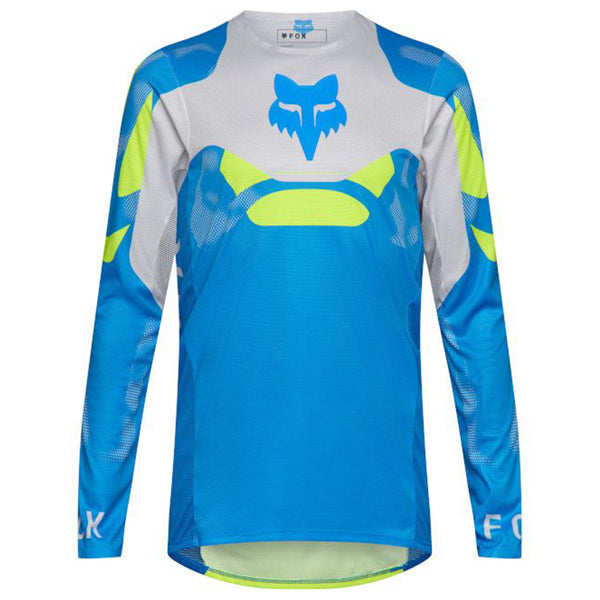 Fox - 2026 Flexair Tactile Blue/Yellow Jersey