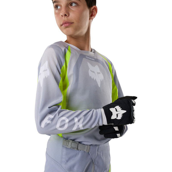 Fox - 2027 Youth 180 Frame Grey/Yellow MX Combo