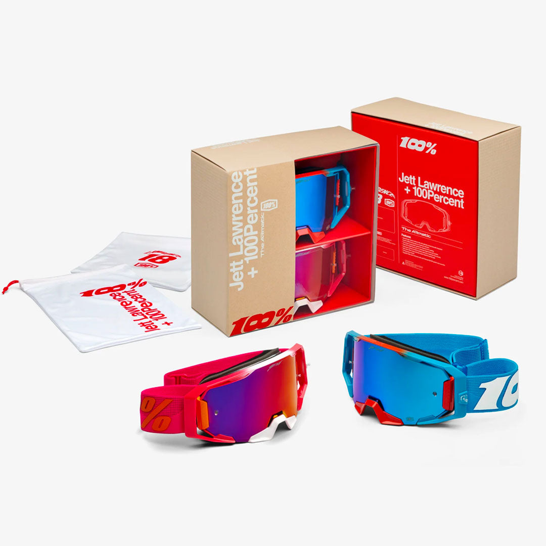 100% - Armatic Jett Lawrence LE Goggle Pack