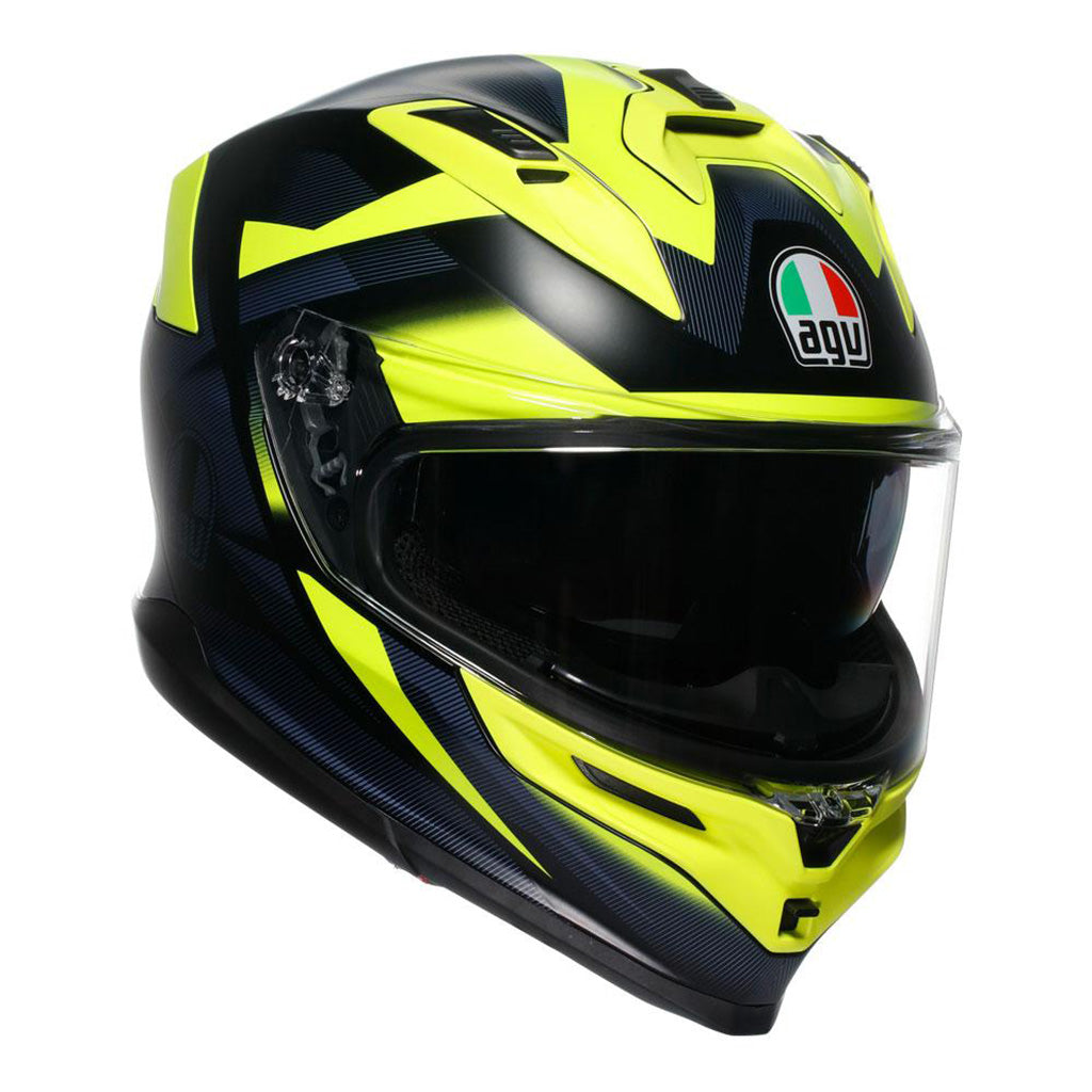 AGV - K7 Glimpse Black/Yellow Helmet