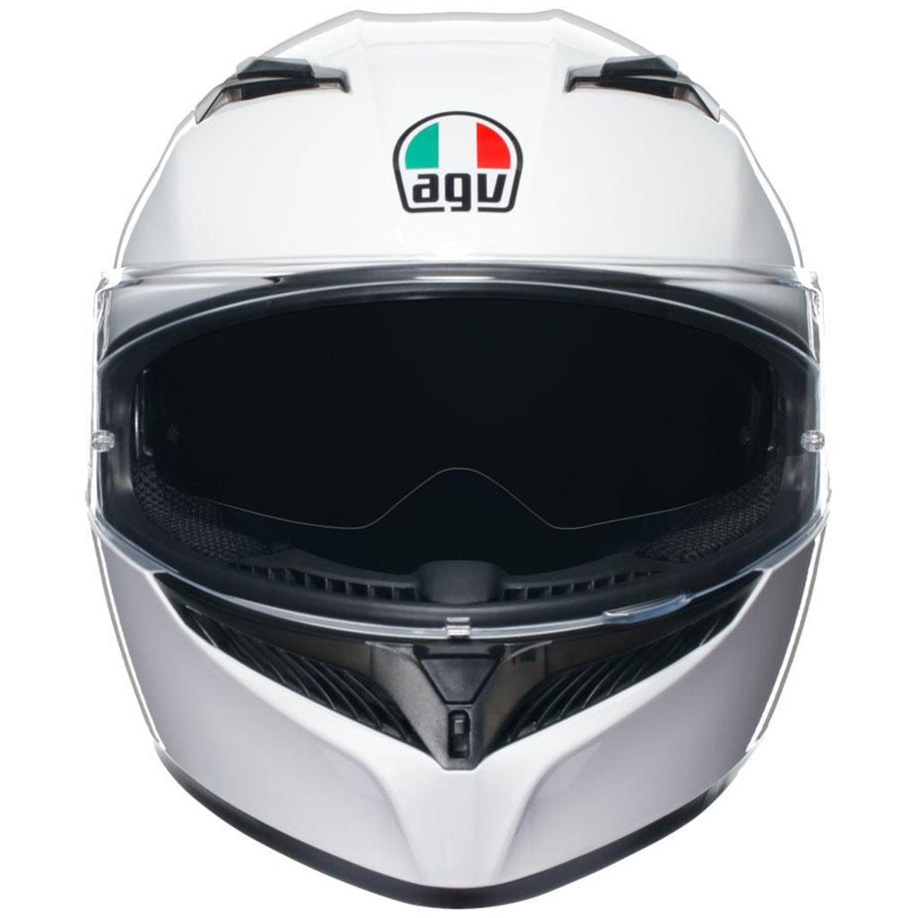 agv k3 crew helmet silver pink AGV - K3 Mono White Helmet