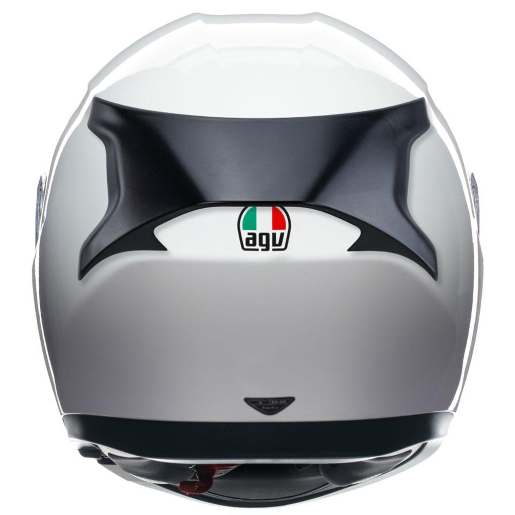 agv k3 crew white AGV - K3 Mono White Helmet