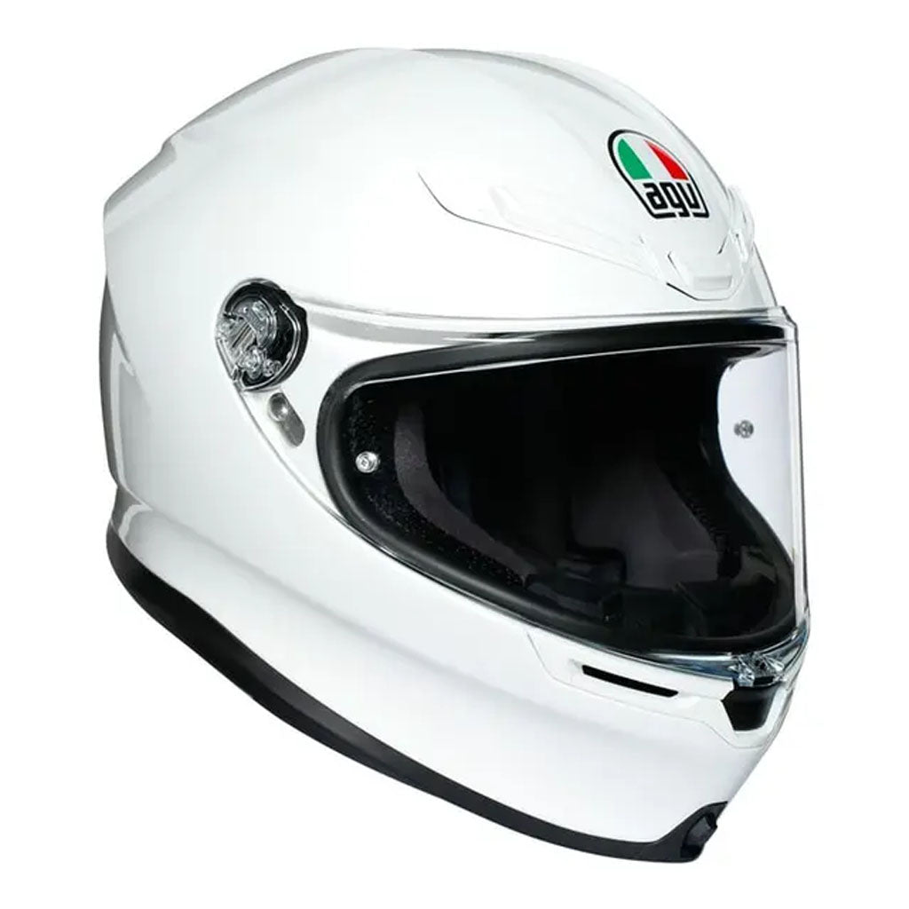 AGV - K6 Solid White Helmet