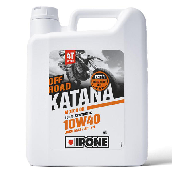 IPONE - Katana Off-Road 10W-40 4T Oil - 4L