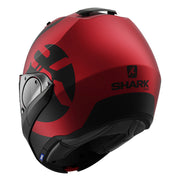 Shark - Evo ES Kedje Matt Red/Black Modular Helmet