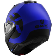 Shark - Evo ES Kedje Matt Blue/Black Modular Helmet