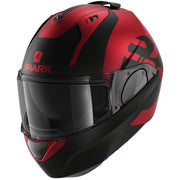 Shark - Evo ES Kedje Matt Red/Black Modular Helmet