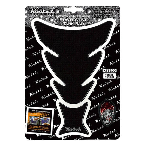 Keiti - Tank Pad - Carbon Look 2Pce