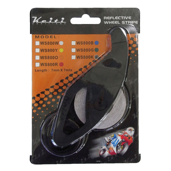 Keiti - Reflective Black Wheel Stripe Kit