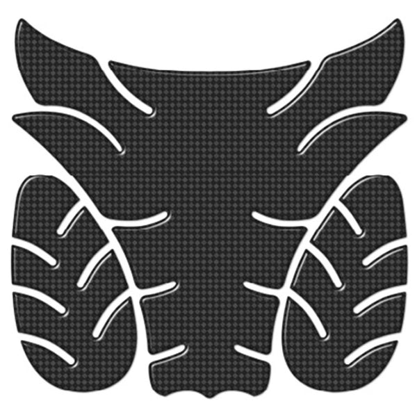 Keiti - 3 Piece Carbon Look Tank Pad