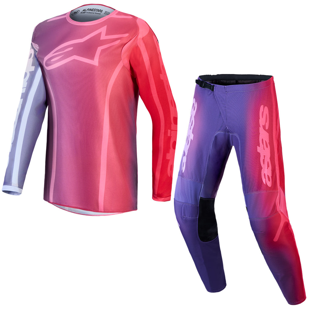 Alpinestars - 2027 Womens Fluid Kepler Purple/Red MX Combo