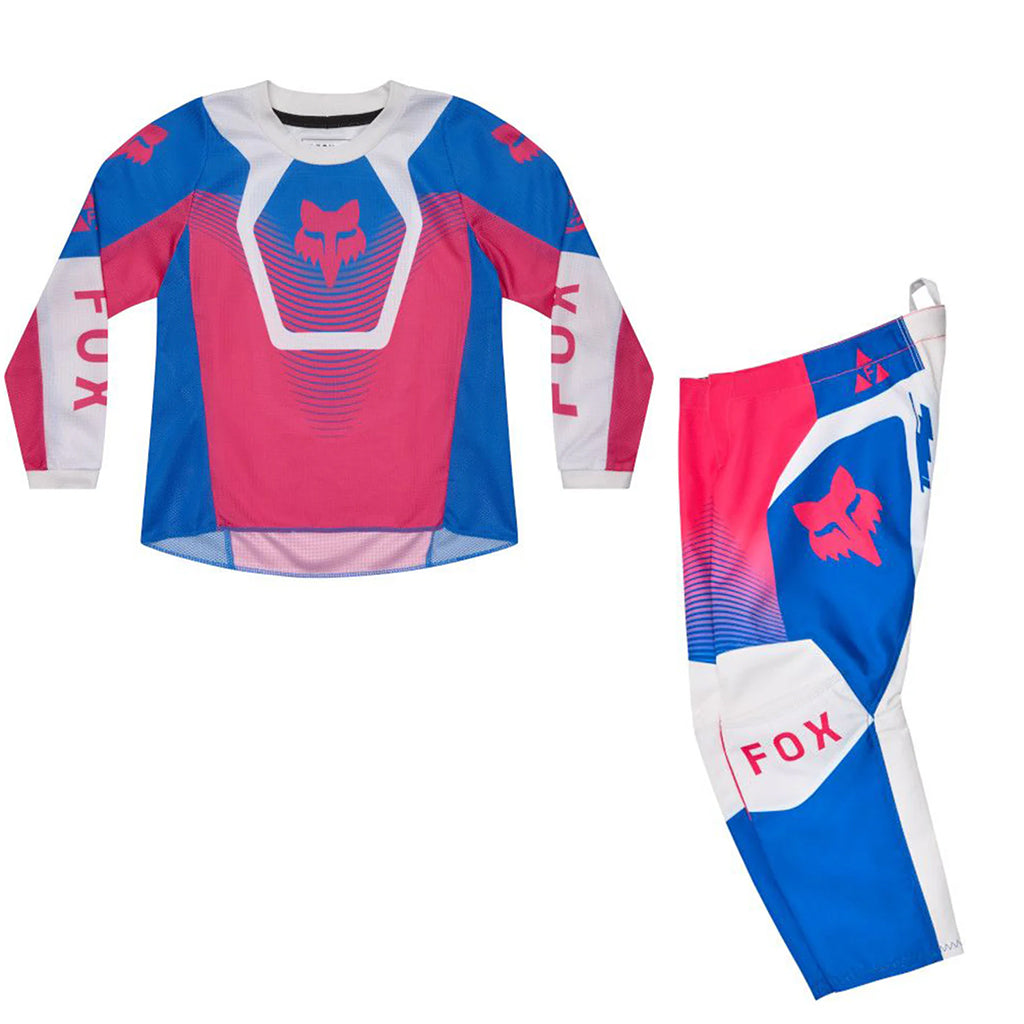 Fox - 2026 Kids 180 Collect Blue/Pink MX Combo