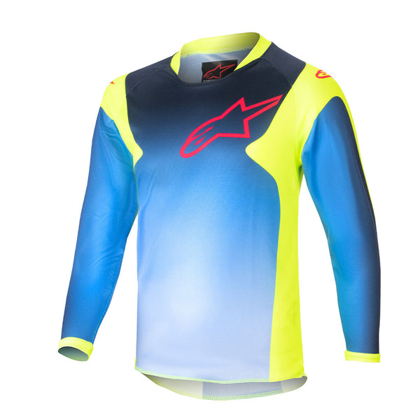 Alpinestars - 2024 Kids Racer Yellow/Blue Jersey