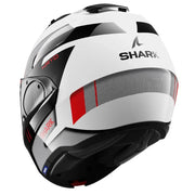 Shark - Evo ES Kryd Gloss White/Black/Red Modular Helmet